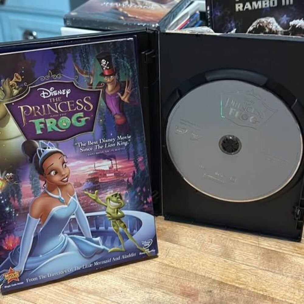 The Princess and the Frog Disney DVD